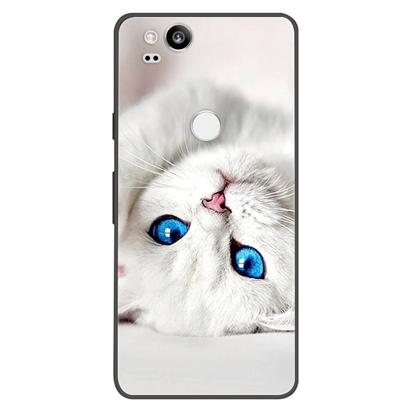 Чехол для Google Pixel 2 Мягкий черный силиконовый бампер Чехол-бабочка для Googe Pixel2 2XL Pixel2XL 2 Чехлы Fundas Coque