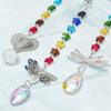 Handmade Butterfly Prism Pendant Exquisite Window Hanging Suncatchers  Decor Accessories