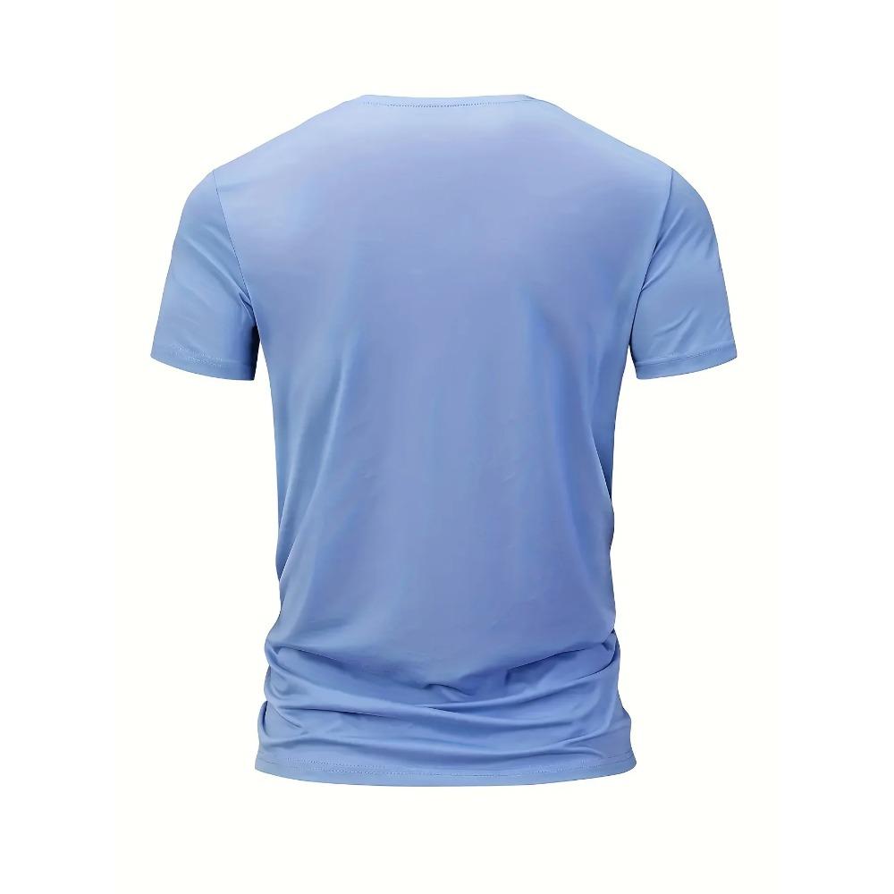 Мужская летняя футболка с принтом Эйфелевой башни из 100% хлопка, свободная, с круглым вырезом и коротким рукавом, модная, повседневная