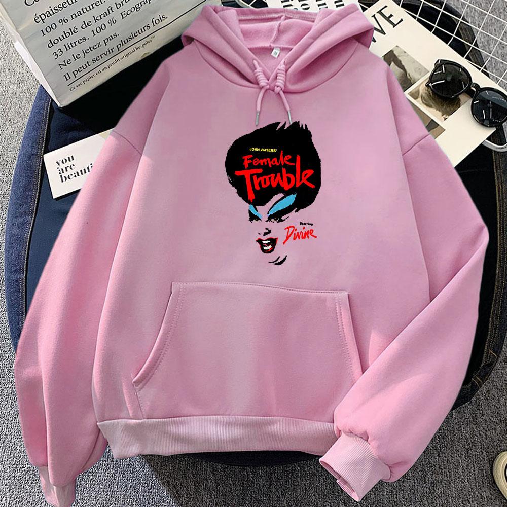 Фильм Чёрная комедия Женские худи Sudaderas с графическим принтом Толстовки Женская одежда Зима Длинный рукав