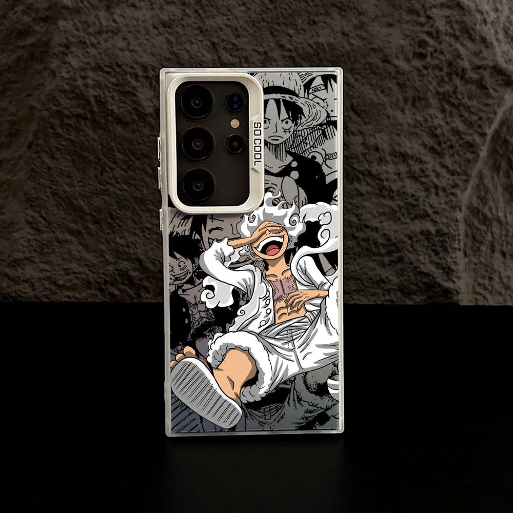 One Pieces Case For Samsung S26 S25 S24 Ultra Luffy Cases For Galaxy S23 S22 S21 FE S20 Ultra S26 Plus 5G Shockproof Phone Cover
