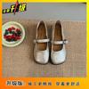 French evening niche versatile shoes 2025 spring and summer new retro Mary Jane shoes flat single shoes women