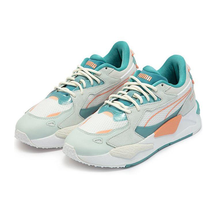 Puma Кроссовки RS-TRCK Brand Love Зеленые Оранжевые Унисекс 384082-01