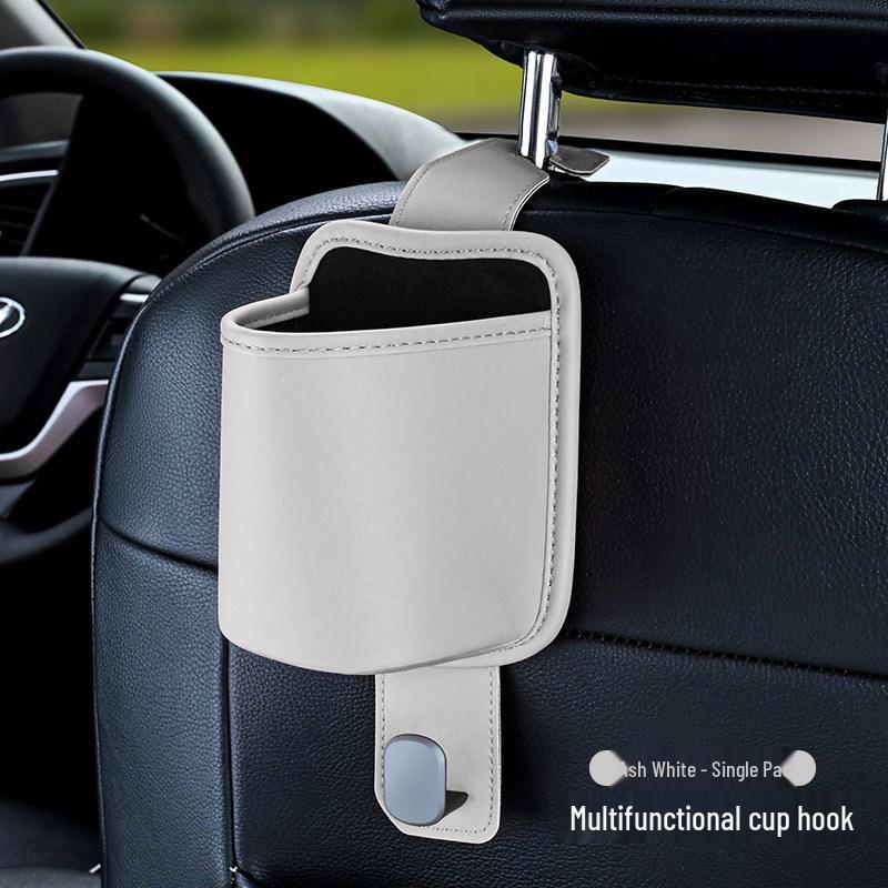 Multifunctional Car Seat Headrest Hook & Cup Holder
