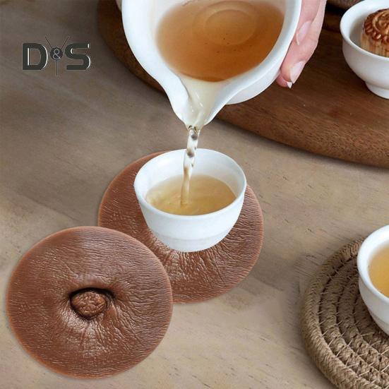 Подставки под забавные части тела Креативные подставки под напитки Силиконовые подставки под напитки Юмористические шутки для девичника Подарки для вечеринок Розыгрыши