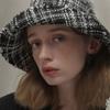 Poesiedame Tweed Bucket Hat_black and White