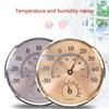 Y5GD Indoor Temperature Humidity Detector Sensor-Gauge Tabletop Analog-Thermometer Hygrometer Large Display for Home Office