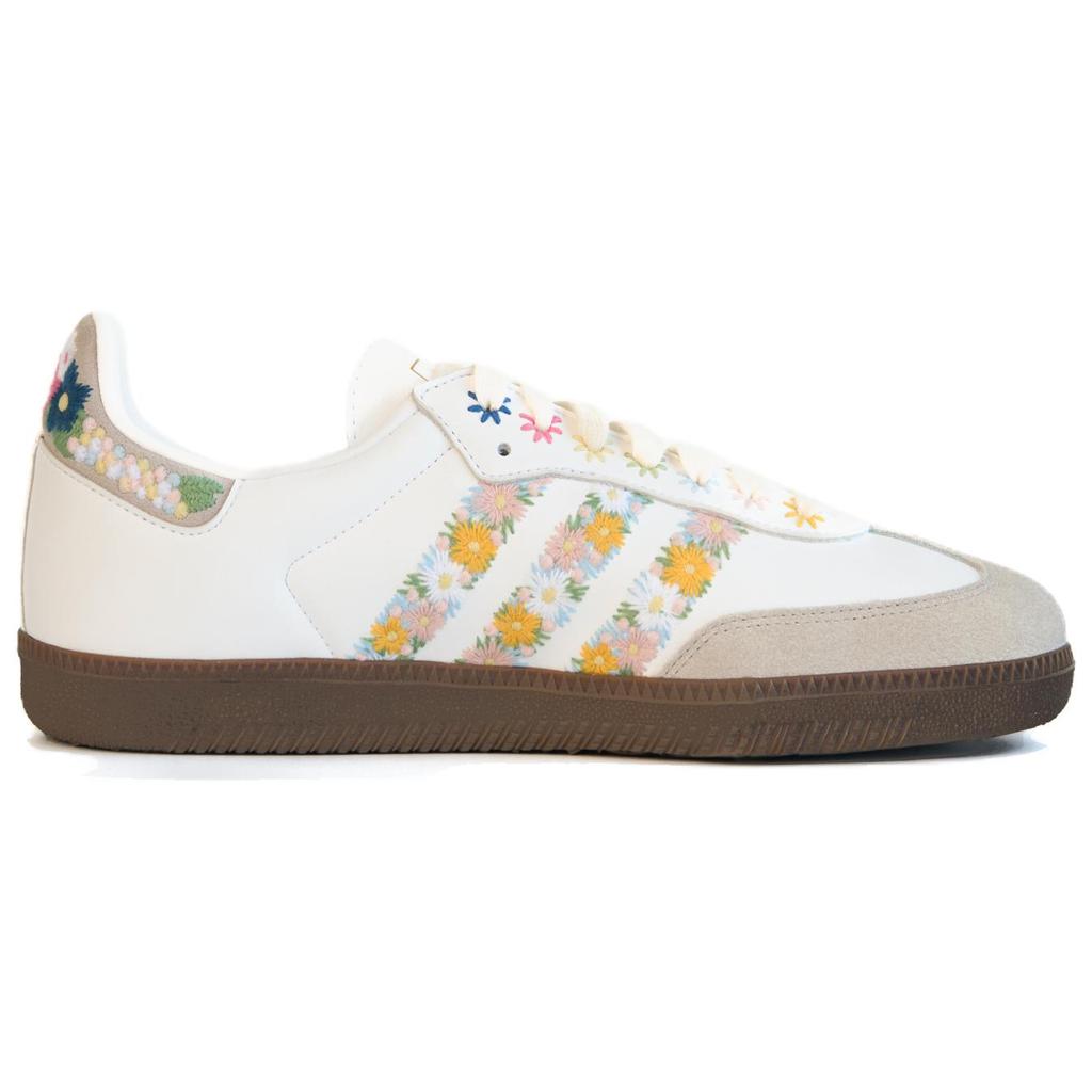adidas Originals X Juice Samba Og Floral Fresh Summer Limited Прочные низкие кеды Унисекс Белые HQ5155