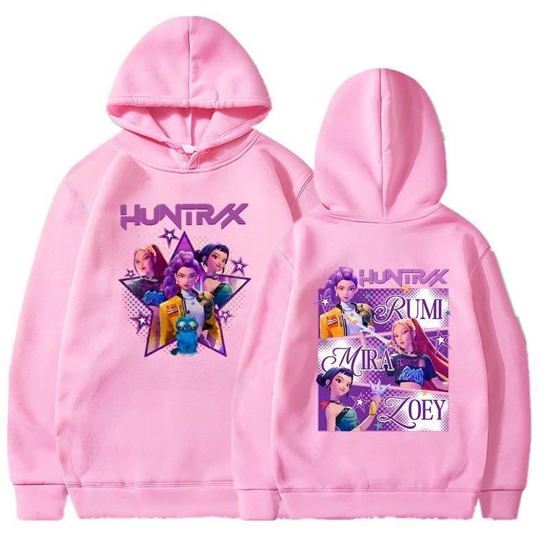 Женские толстовки и свитшоты Европейско-американская мода Группа охотников на ведьм с принтом Повседневный свитшот с капюшоном Осень Зима Свитшот с длинным рукавом