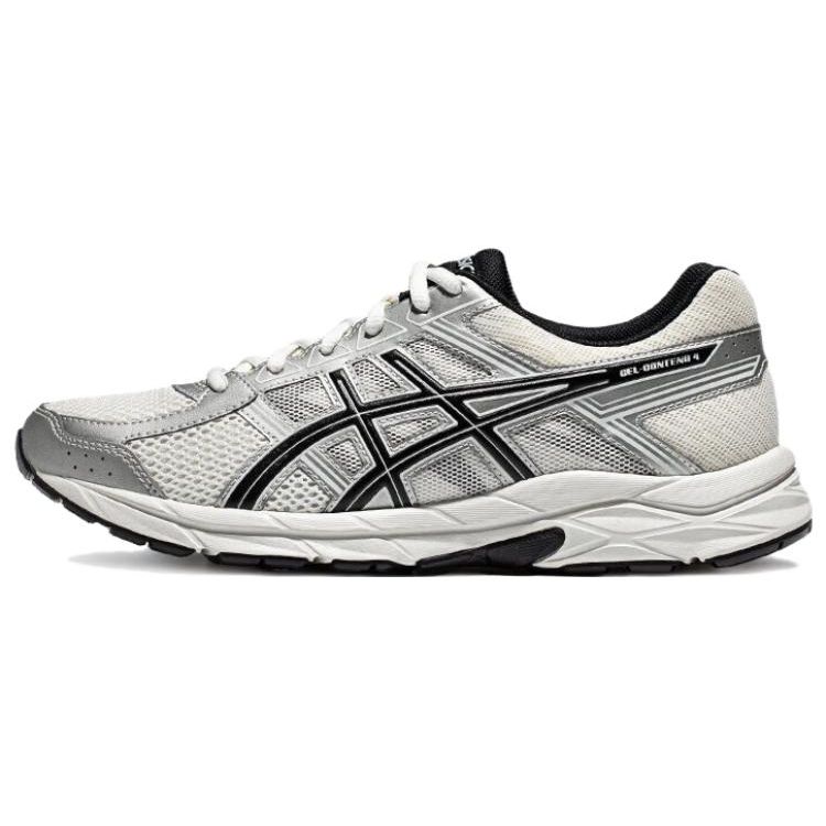 Asics Gel Contend 4 Brilliant White Silver Men Sneakers 1011B937-103