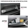 ABS Car Co-pilot Passenger Tray Organizer for Jeep Renegade 2015-2025 LHD Grab Handle Storage Box Pocket Left Hand Drive
