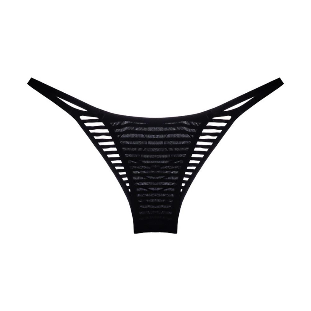 Womens See Through Mini Thongs Lace Mesh Sheer G-String Ultra-thin Panties