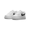 Nike Force 1 Low SE TD 40th Anniversary — белые черные детские кроссовки FJ2888-100
