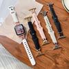 Совместимый с Apple Watch Ultra Ремешок из силикона и металла для iWatch SE
