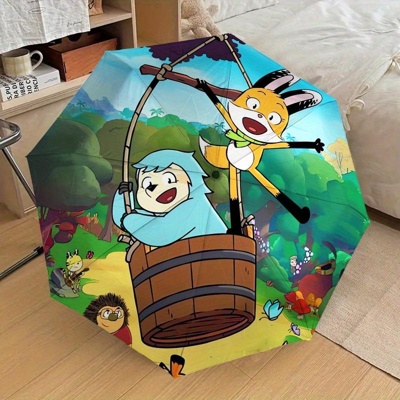 1pc Balloon Adventure Themed High-quality Umbrella,Automatic Opening and Closing Umbrella,Multi-functional Umbrella G0811266