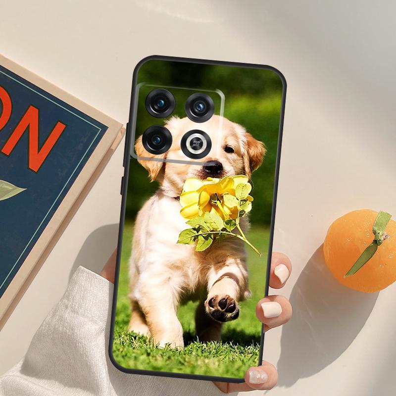 Golden Retriever Dog Case For OnePlus 11 10 9 8 Pro 8T 9R 10T 9RT Ace Nord 2 2T CE N10 N100 N20 N200 Back Cover