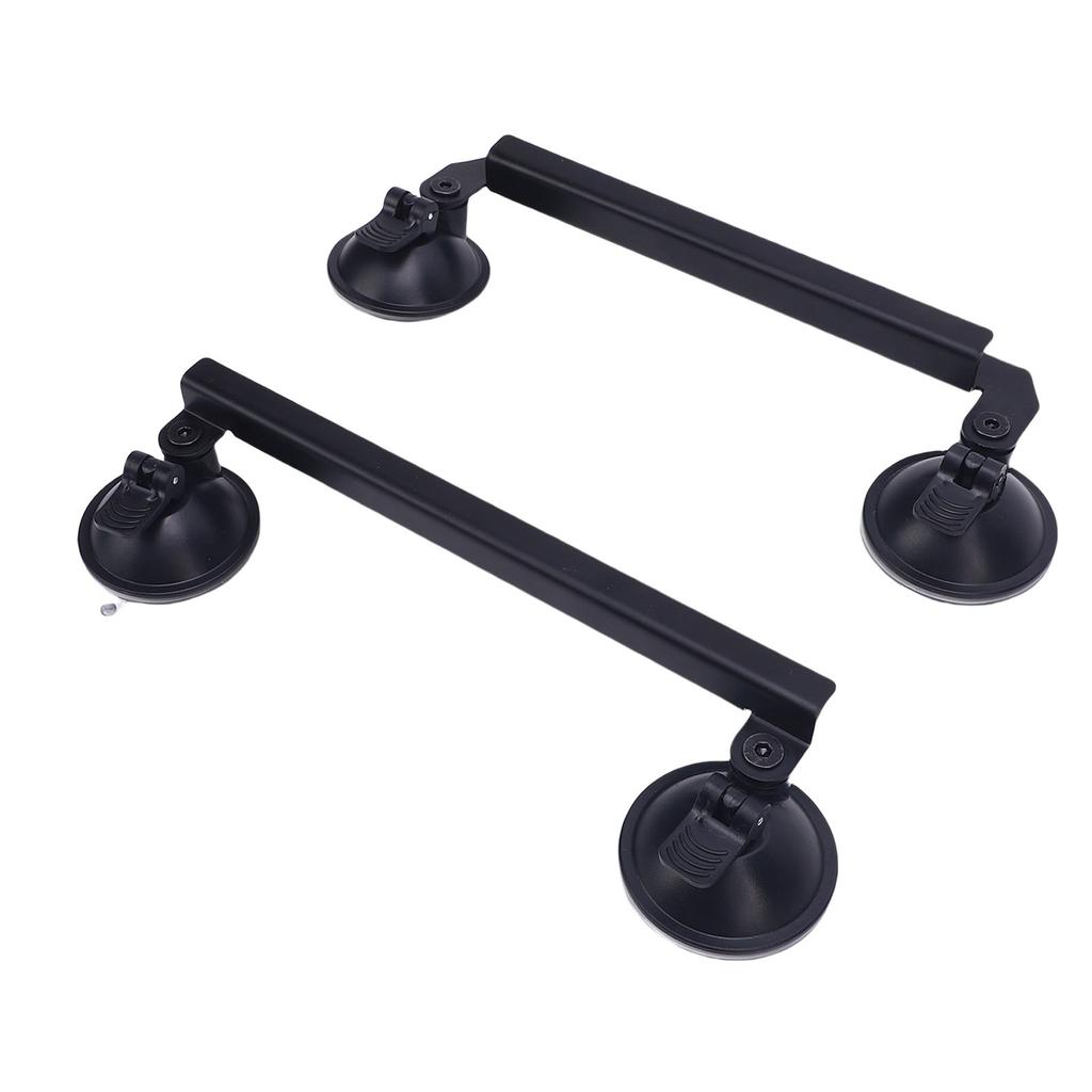 Крепление на крышу автомобиля Портативный многофункциональный люк на присоске Надежный монтажный комплект для автодомов, яхт, седанов, внедорожников Черный