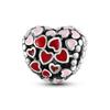 Подвески из серебра 925 пробы подходят для браслета Diy Earth Heart Tree Star Family Fatima для изготовления кулонов и ожерелья
