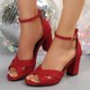 2025 Fashion High Heels Sandals Women Sandals Sexy Big Size Sandals Women Strap High Quality Shoes for Women Sandalias De Mujer