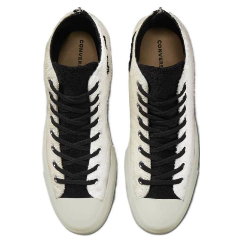 CLOT x Converse Chuck 70 Chuck Taylor All Star 1970s Хай Панда Трендовые Универсальные Панда Высокие Кеды из Канваса Унисекс Белые Серые
