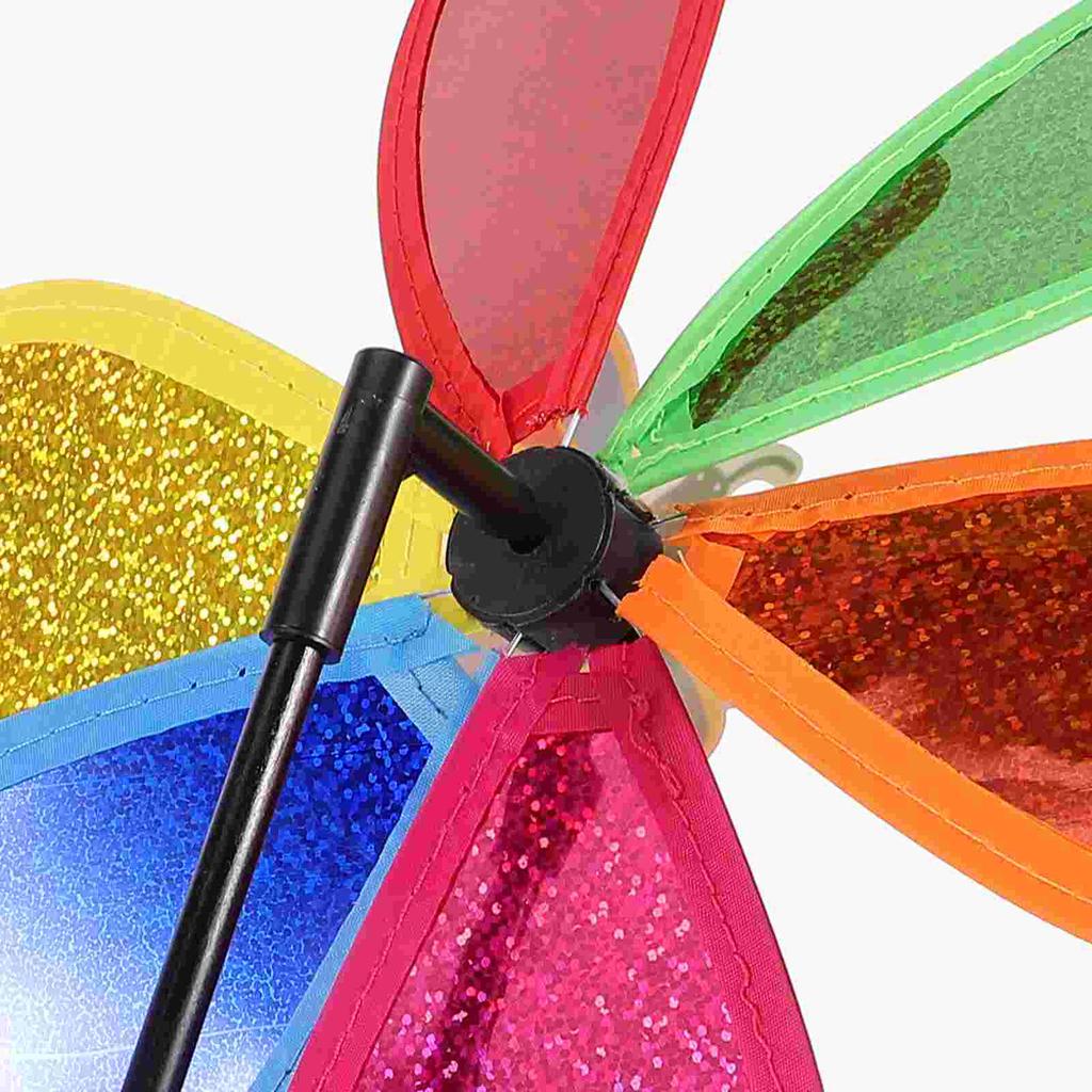 4 шт. орнамент садовая вертушка Декор газон красочная ветряная мельница пластиковое ручное украшение детская сцена