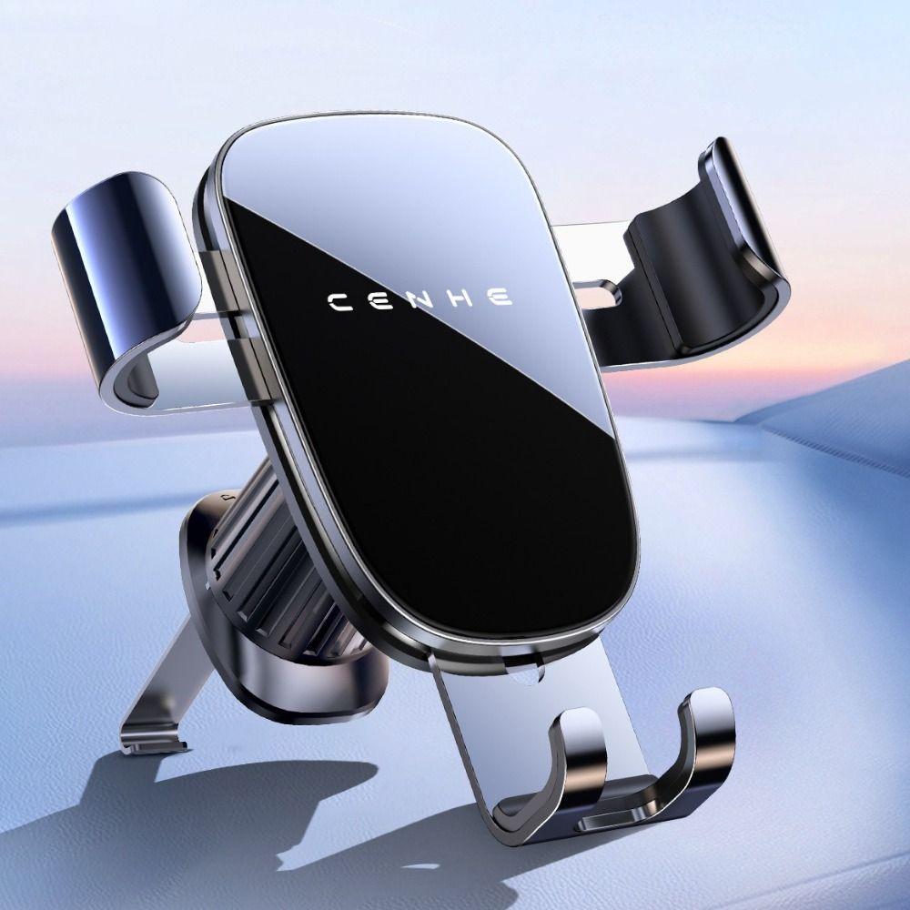 Metal Construction Mobile Phone Car Holder Air Outlet Mount Air Vent Phone Holder Mobile Devices