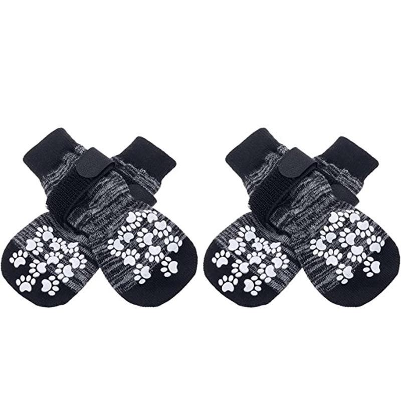 Breathable Non-slip Pet Socks for Medium & Large Dogs - Anti-scratch, Dirt-proof Foot Covers