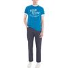Maison Kitsune Plain Letter Print Crew Neck Short Sleeve T-Shirt Men tops LM00113KJ0008-P462