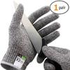 Level 5 Cut Proof Stab Resistant Wire Metal Glove Kitchen Butcher Cuts Gloves for Oyster Shucking Fish Gardening Safety Gloves