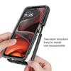 Гибридный противоударный чехол 2 в 1 для Motorola Moto G56 XT2529-2 Жесткий пластик ТПУ Рамка Прозрачная Акриловая Задняя крышка телефона