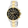 Invicta Pro Diver Chronograph/Black/Gold 1772 Men's [Official Import]