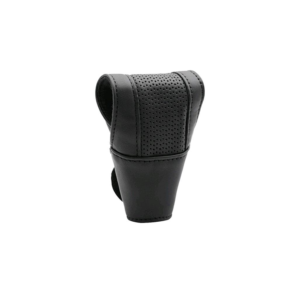 1pc Car Gear Shift Decoration Cover Leather Shift Lever Cover Car Gearbox Shifter Knob Protector Car Interior Accessories