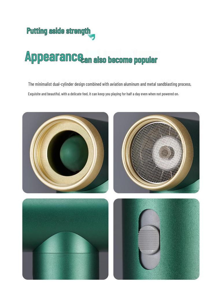 Kica Turbo Handheld Mini Fan: Portable Outdoor Jet Fan & USB Charging Hair Dryer