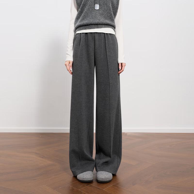 Sancai 2025 Winter Casual Loose Straight Pants