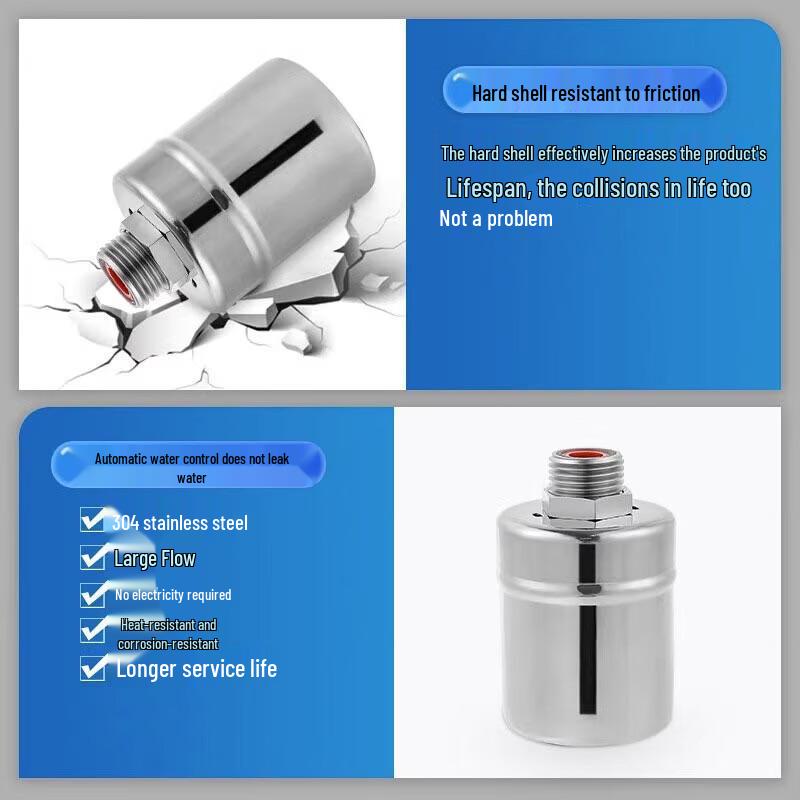 Gongyan 304 Stainless Steel Automatic Float Valve