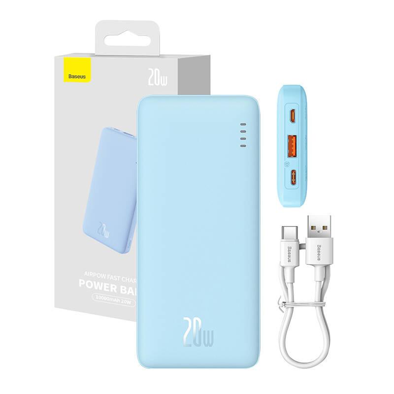 Powerbank Baseus Airpow 10000 Mah 20W (Niebieski)