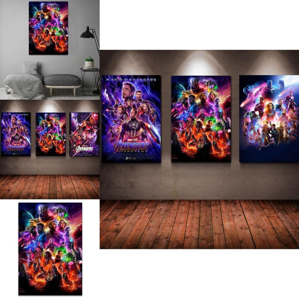 Высокое разрешение Мстители 4 Финал Тони Старк 24x36" Арт-принт Постер