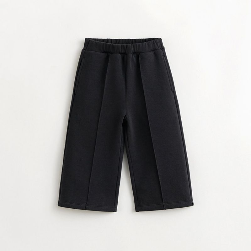 [Air Layer] Mark Jenny Girls' Line-Segmented Sports Wide-Leg Pants Children's Spring and Autumn Loose Pants 240288