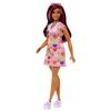 Платье Barbie Fashionista Colorful Heart Dress Up для детей от 3 лет и старше, розовое, HJT04, кукла/дом