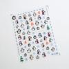 1pcs 5D Rabbit Nail Stickers Cartoon Pink Blue Flower Adhesive Nail Art Decorations Decals Slider DIY