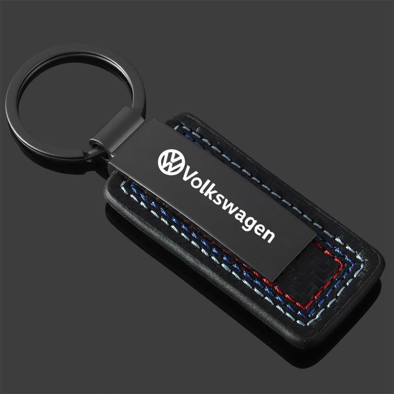 Metal Laser Engraving Car Keychain Key Chain Ring Gift For Volkswagen VW Golf 4 MK4 GTI Polo Scirocco Tiguan Jetta Mk6 Accessory Gj8
