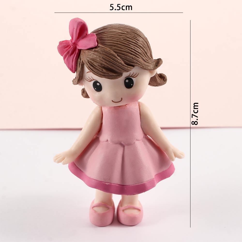 Little Princess Birthday Party Supplies Cake Topper Cake Decorating Tools Miniatures Figurine