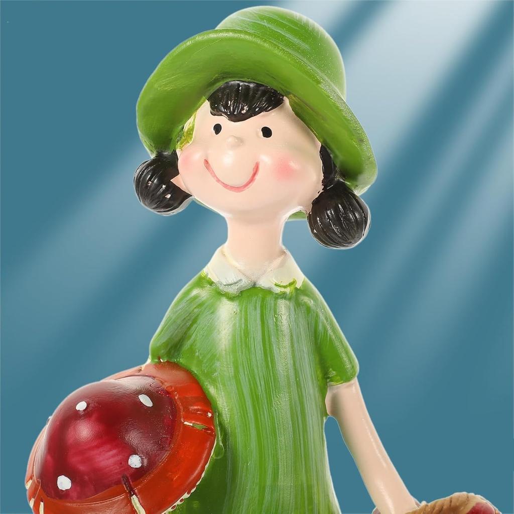 1 Pair Kids Resin Romantic Ornaments Wife Husband Figurines Couples Figurines Car Couples Figurines Couple Sculpture Girl Lovers Dining Table