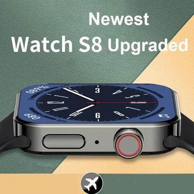 Новинка 2022 года, женские умные часы серии 8 HW8 Max NFC, 1,99 дюйма, трекер здоровья, мультиспортивный фитнес-браслет