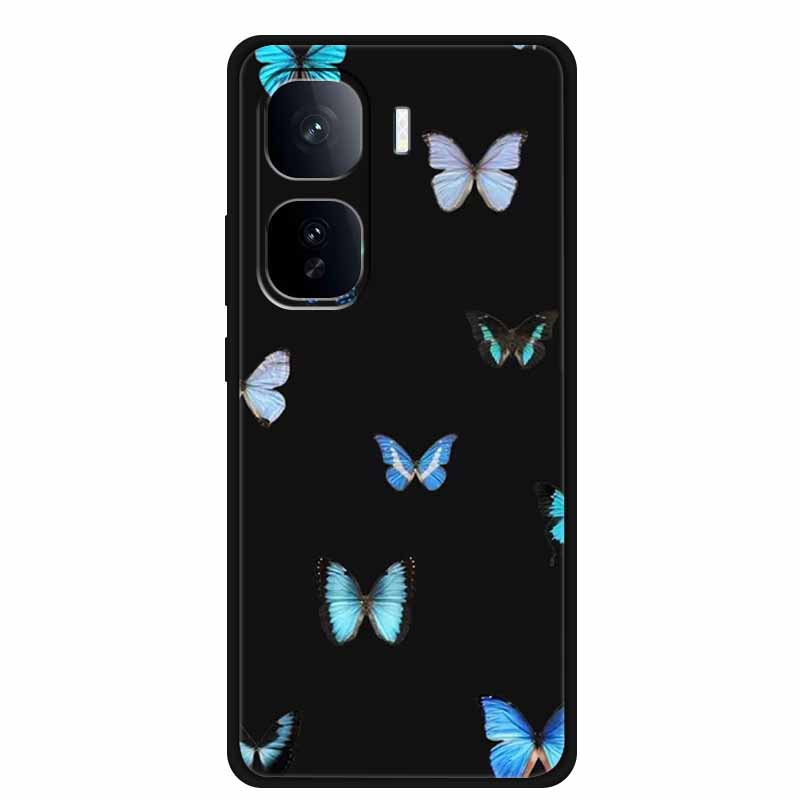 Цветочный чехол для телефона для IQOO Neo 10 Neo 10 Pro Plus Pro+ Мягкий силиконовый чехол из ТПУ для Vivo IQOO Neo10Pro Защитные чехлы Funda