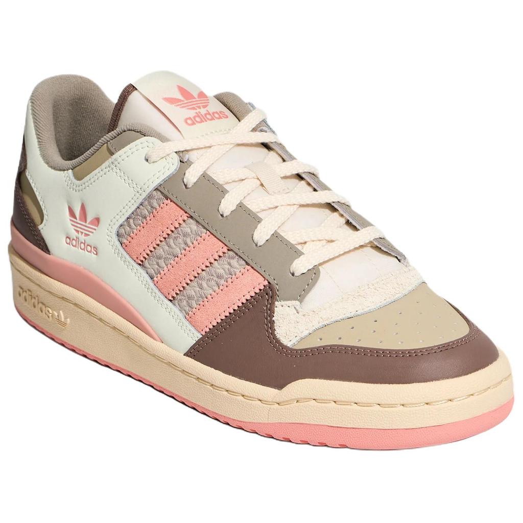Unisex Sneakers Adidas Originals FORUM CL Low-top Skateboard Shoes Unisex Beige Pink