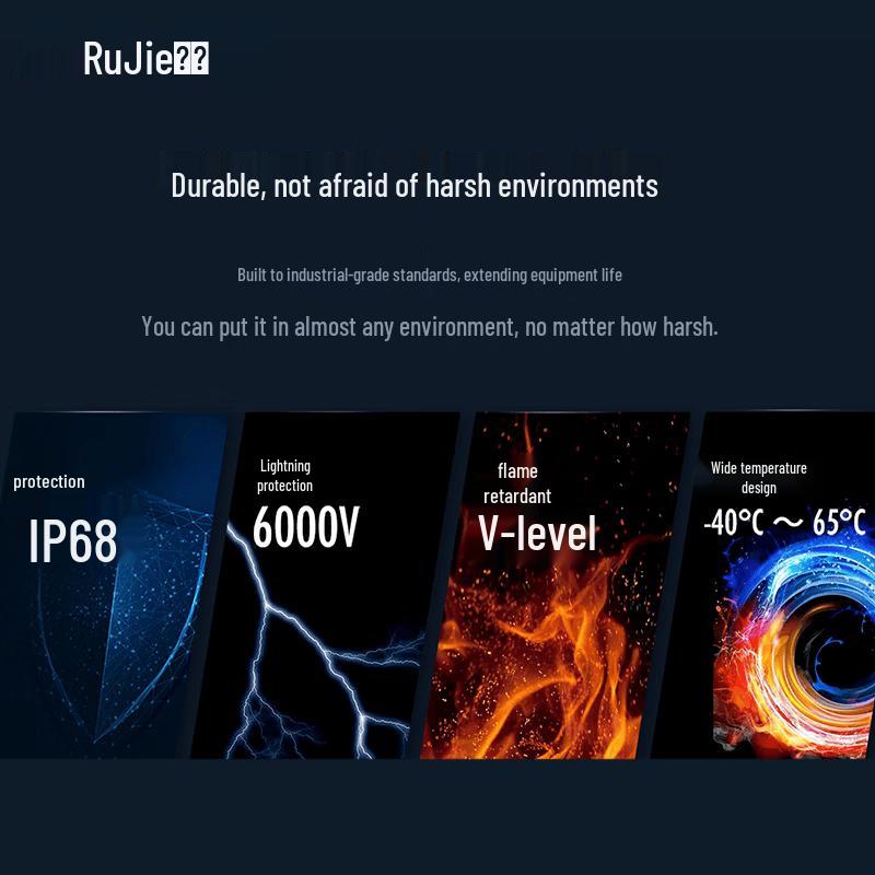 Ruijie RG-RAP6260(G) Outdoor WiFi 6 Wireless Access Point (CN version)