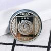 2025 Snake Commemorative Coin Chinese New Year Collectible Iron Coin Year of The Snake Badge Coin for Wealth And Good Luck