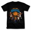Графичная футболка New York Knicks в винтажном стиле, футболка для фаната баскетбола