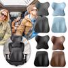 Memory Foam Car Seat Lumbar Headrest Pillow Neck Protection Lumbar Back Latex Cushion Interior Waist Support Car Seat Acces S1Y4